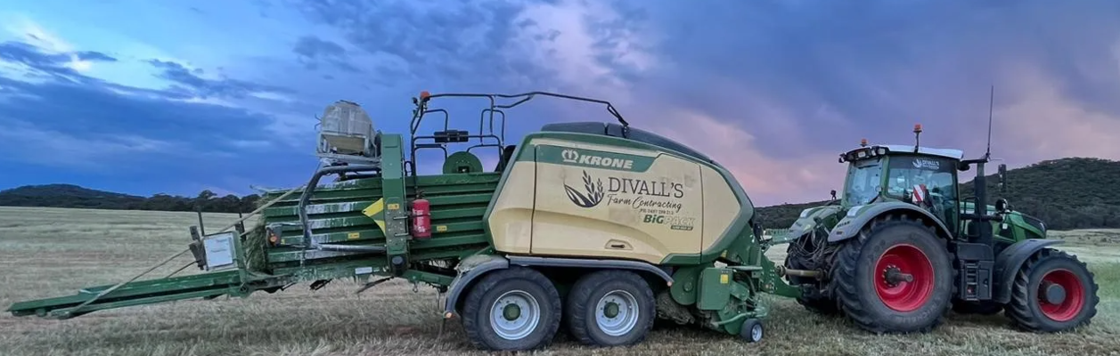 Cover image for Divall's Farm Contracting