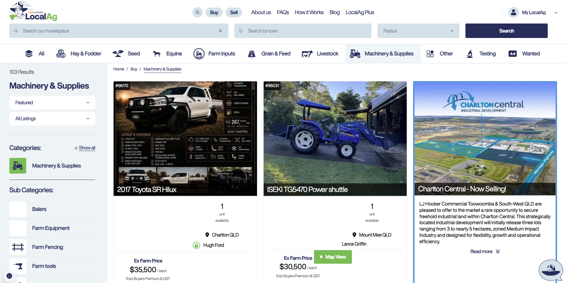 Localag machinery